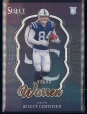 2025 Panini Select Select Certified Rookies Tyler Warren #8 card
