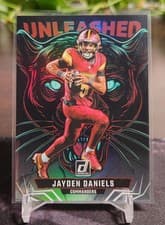 2025 Donruss Unleashed Jayden Daniels #2 card