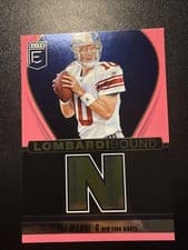 2025 Donruss Elite LombardiBound Eli Manning #12 card
