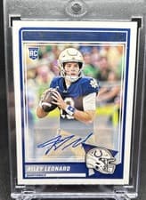 Riley Leonard 2025 Score Rookies card