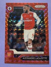 Alexandre Lacazette 2019 Panini Prizm Premier League card
