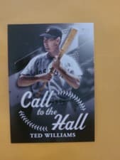 2025 Topps Call to the Hall Ted Williams #CTH-7 card