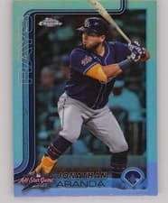 2025 Topps Chrome Update 2025 All Star Game Jonathan Aranda #ASGC-20 card