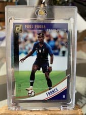 Paul Pogba 2018 Panini Donruss card