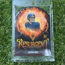Jaxson Dart 2025 Panini Phoenix Resurgent Snow Globe card