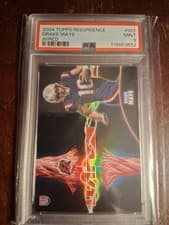 Drake Maye 2024 Topps Resurgence Wired card