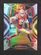 George Kittle 2020 Panini Select card