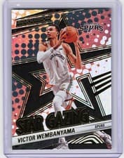 Victor Wembanyama 2024 Panini Revolution Star Gazing card