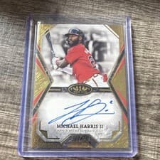 2025 Topps Tier One Talent Autographs Michael Harris II #TOTA-MH card