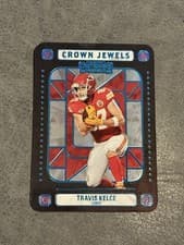 2024 Panini Contenders Crown Jewels Travis Kelce #18 card