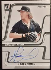 2025 Donruss Next Day Autographs Hagen Smith #ND-HS card