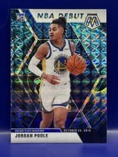 Jordan Poole 2019 Panini Mosaic card