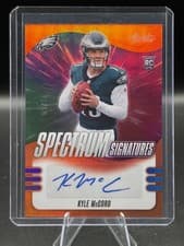2025 Panini Absolute Spectrum Signatures Kyle McCord #SPS-KMD card