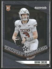 2025 Panini Prizm Draft Picks Trophy Hunting Quinn Ewers #16 card