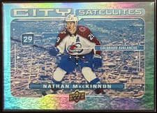 2024-25 Upper Deck City Satellites Nathan MacKinnon #CS-10 card