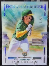 Jacob Wilson 2025 Panini Boys of Summer Base Set card