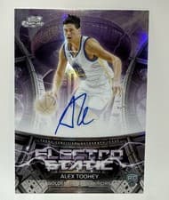 2025-26 Topps Cosmic Chrome Electro Static Signatures Alex Toohey #ESS-AT card