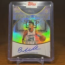 2025-26 Topps 3 Serendipitous Sigs Brandon Miller #SS-BM card