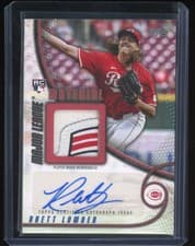 2025 Topps Update Major League Material Autographs Rhett Lowder #MMAU-RL card