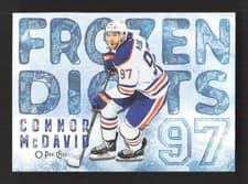 2025-26 O-Pee-Chee Frozen Digits Connor McDavid #FD-4 card