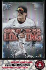 2025 Bowman Greatness Loading Travis Bazzana #GL-8 card
