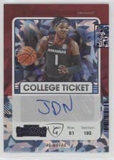 JD Notae 2022 Panini Chronicles Draft Picks Contenders College Ticket Autograph card