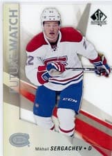 2024-25 SP Authentic Acetate Retro Future Watch Mikhail Sergachev #165 card