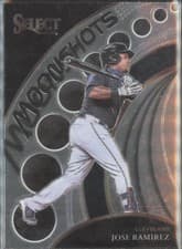 Jose Ramirez 2021 Panini Select Moon Shots card