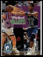 Micheal Williams 1992-93 SkyBox Base Set card