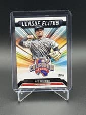 2025 Topps Pro Debut League Elites Leo De Vries #LE-11 card
