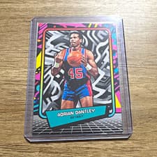 2024-25 Panini Obsidian Volcanic Signatures Adrian Dantley #VS-ADU card