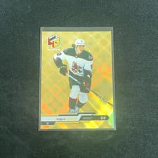 Logan Cooley 2023 Upper Deck HoloGrFx Rookie card