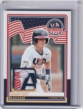 2025 Panini Stars & Stripes USA Materials Jordan Kurz #USA-JK card