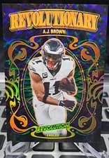 A.J. Brown 2025 Panini Revolution Revolutionary card