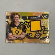 2025-26 Topps UEFA Club Competitions Topps Superstar Relics Julian Brandt #TSR-BR card