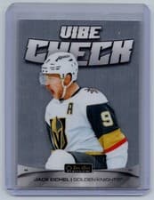 2025-26 O-Pee-Chee Platinum Vibe Check Jack Eichel #VC-2 card