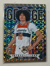 2024-25 Panini Mosaic Introductions Kyshawn George #10 card