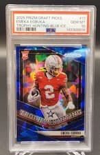 2025 Panini Prizm Draft Picks Prizm Break Emeka Egbuka #24 card