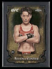 Wang Cong 2026 Topps Chrome UFC Allen And Ginter card