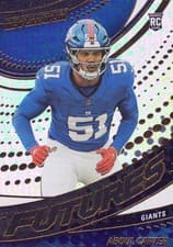2025 Panini Revolution Futures Abdul Carter #17 card
