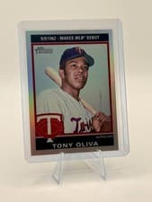 2025 Topps Heritage 1976 Retires Tony Oliva #76R-11 card