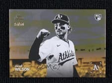 2025 Topps Black & White Golden Hour Jacob Wilson #GH-12 card