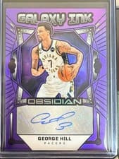 2024-25 Panini Obsidian Galaxy Ink George Hill #GI-HIL card