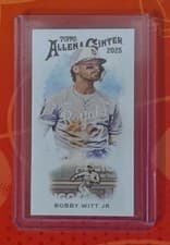 Bobby Witt Jr. 2025 Topps Allen and Ginter 1889 N22 card