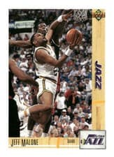 Jeff Malone 1991-92 Upper Deck Base Set card