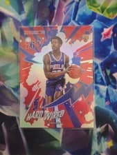 VJ Edgecombe 2025-26 NBA Hoops Hardwired card