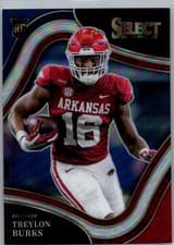 Treylon Burks 2022 Panini Select Draft Picks card