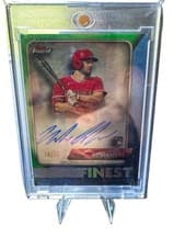 2024 Finest Rookies Autographs Nolan Schanuel #FR-NS card
