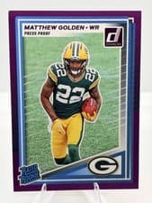 Matthew Golden 2025 Panini Donruss card