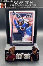 2025 Panini Stars & Stripes USA Materials Enrique Bradfield Jr. #USA-EB card
